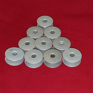 Type M - Spun Aluminum sewing machine bobbins - set of 10